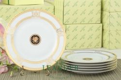 Набор тарелок 12 персон 36 предметов Сабина, Версаче, Золотая лента 02160129-A126x2