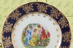 Набор тарелок 12 персон 36 предметов Мэри-Энн, Мадонна, кобальт 03160119-0179x2