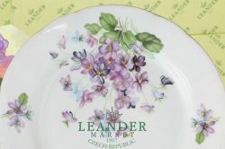 Набор тарелок 12 персон 36 предметов Мэри-Энн, Лиловые цветы 03160119-2391x2