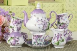 Чайно-столовый сервиз 6 персон 40 предметов Мэри-Энн, Лиловые цветы 03162000-2391