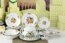 Чайно-столовый сервиз 6 персон 40 предметов Мэри-Энн, Абрикосы 03162000-2409