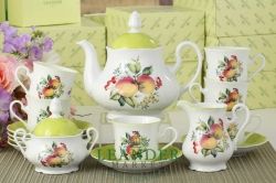 Чайно-столовый сервиз 6 персон 40 предметов Мэри-Энн, Спелые яблоки 03162000-2412