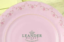 Салатник 16 см Соната, Мелкие цветы, розовый фарфор 07211413-0158