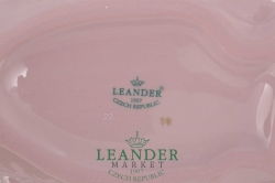 Емкость для цветочного горшка Лебедь Соната, Мелкие цветы, розовый фарфор 20218426-0158