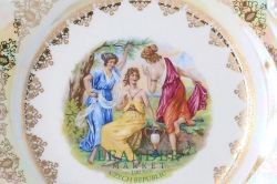 Набор тарелок 6 персон 18 предметов Верона, Мадонна, золото 67160119-1907
