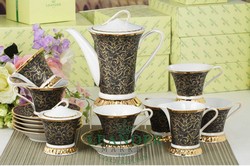 Чайный сервиз 6 персон 15 предметов Светлана, Золотой орнамент 57160725-2244